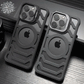 Carbon Fiber Stand Case For iPhone